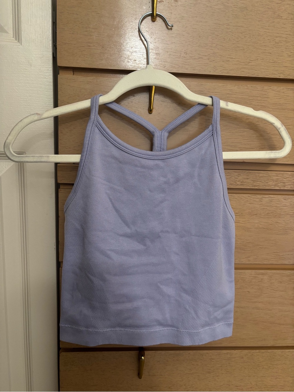 Ribbed Tank Top - Women's Crop